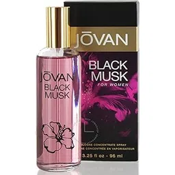 Jovan Black Musk Eau De Cologne Liquid For Women, 96Ml-picture-15