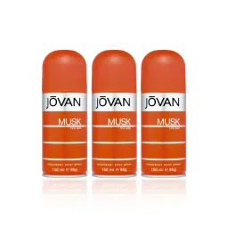 Jovan Musk Deodorant Body Spray for Men - Pack of 3-picture-7
