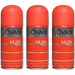 Jovan Musk Body Spray for Men, 450ml - Pack of 3-picture-22