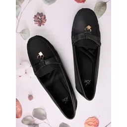 Jove Women Round Toe Slip-On Loafers-picture-13