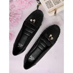 Jove Women Textured Slip-On Sneakers-picture-15