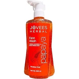 Jovees Herbal Papaya Face Wash For Glowing and Clear Skin with Papaya & Bilberry fruit Ext | Gentle Cleanser For Brightens Skin, Removes Pigmentation & Dark Spots | Suitable For All Skin Types - 300ml-picture-17