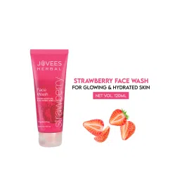 Jovees Herbal Strawberry Face Wash With Strawberry Extracts For Sheer Moisture & Glowing Skin-picture-12