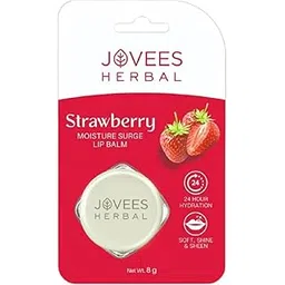 Jovees Herbal Strawberry Moisture Surge Lip Balm | 24 Hour Hydration | Rejuvenates Dry and Chapped Lips | Gives Soft & Shiny Lips 8g-picture-11