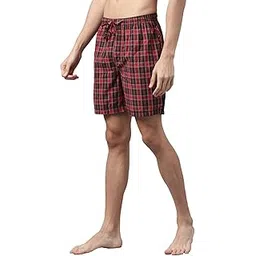 joven Men Checked Lounge Shorts-picture-45