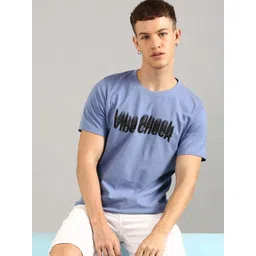 Joven Men Typography Printed Applique T-shirt-picture-22