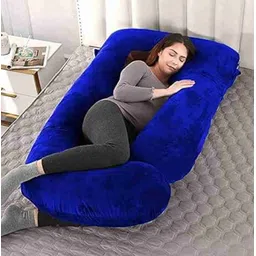 joxman Polyester Fibre Solid Pregnancy Pillow Pack of 1-picture-14