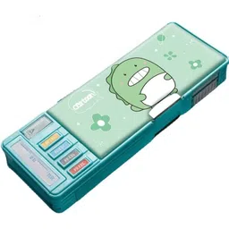 joy maker green theme dinosaur Art Plastic Pencil Box-picture-13