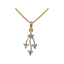 Joyalukkas 18 kt Gold & Diamond Pendant with Chain-picture-38
