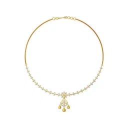 Joyalukkas 18k (750) Purity Rose Gold Classic Floral Charm Diamond Necklace-picture-24