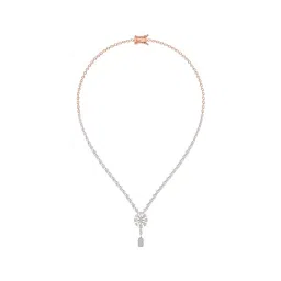 Joyalukkas 18k (750) Purity Rose Gold Floral Bliss Diamond Necklace-picture-13