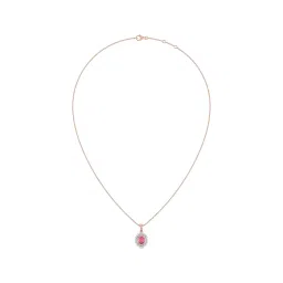 Joyalukkas 18k (750) Purity Rose Gold Scarlet Glow Diamond Pendant-picture-17