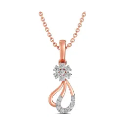 Joyalukkas 18k Gold & Diamond Pendant with Chain for Women-picture-33