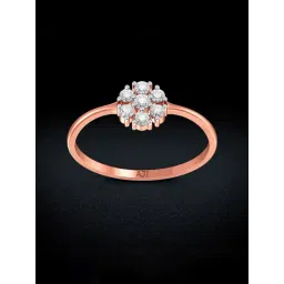 Joyalukkas 18k Gold Floral Shaped Diamond Casual Ring for Women-picture-31