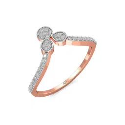 Joyalukkas 18k Rose Gold & Diamond Ring for Women-picture-38