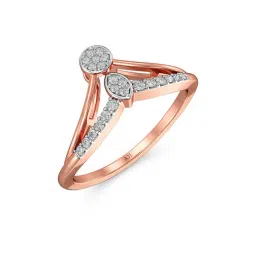 Joyalukkas 18k Rose Gold & Diamond Ring for Women-picture-39