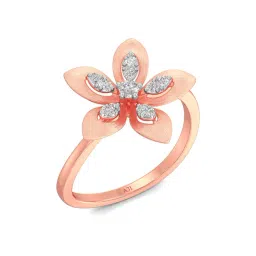 Joyalukkas 18k Rose Gold & Diamond Ring for Women-picture-35