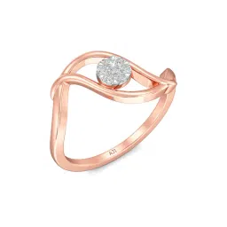 Joyalukkas 18k Rose Gold & Diamond Ring for Women-picture-36
