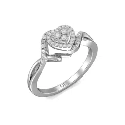 Joyalukkas 18k White Gold & Diamond Ring for Women-image-15