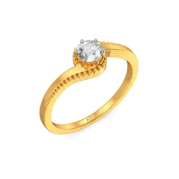 Joyalukkas 18k Yellow Gold & Diamond Ring for Women-image-37
