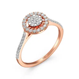 Joyalukkas 18KT Gold Petal Radiance Diamond Finger Ring - 1.81 g-picture-43