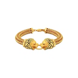 Joyalukkas 22k (916) Regal Roar Gold Bracelet For Men-picture-11