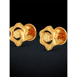 Joyalukkas 22k Floral Flair Gold Stud for Women & Girls-picture-39
