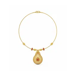 Joyalukkas 22k Gold Traditional Gold Necklace-picture-24