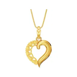 Joyalukkas 22k Yellow Gold Eternal Love Heart Pendant-picture-16