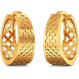 joyalukkas 22K(916) Serenity Gold Men Earring-picture-11