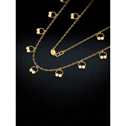 Joyalukkas 22KT Beaded Radiance Necklace Gold-4.57 g-picture-16