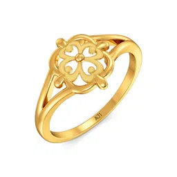 Joyalukkas 22Kt Gold Blossom Symphony Finger Ring - 2.542 g-picture-22