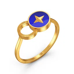 Joyalukkas 22Kt Gold Galactic Sparkle Finger Ring - 3.004 g-picture-32
