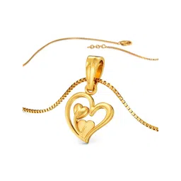 Joyalukkas 22Kt Gold Infinite Love Pendant - 1.45 g-picture-41