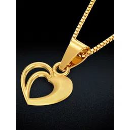 Joyalukkas 22KT Gold Pure Love Heart Symbol Pendant - 1 g-picture-16