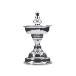 Joyalukkas 92.5 Sterling Silver Diya Stand - 77 gm-picture-32