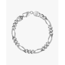 joyalukkas 925 Sterling Silver Figaro Chain Bracelet-picture-26
