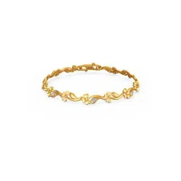 Joyalukkas Gold 22K Floral Chain Bracelet for Women-picture-26