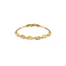 Joyalukkas Gold 22K Floral Leaf Bracelet for Women-picture-20