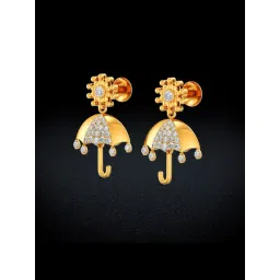 Joyalukkas Gold 22K Gamp Dangler Earrings for Women-picture-41