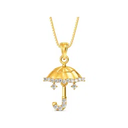 Joyalukkas Gold 22K Rainward Locket Pendant for Women image 3