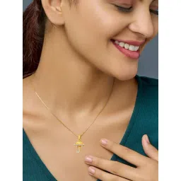 Joyalukkas Gold 22K Rainward Locket Pendant for Women image 2