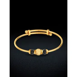 Joyalukkas Kids 22kt Beaded Gold Bangle 3.76 gms-picture-19
