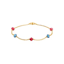 Joyalukkas Luminous Beaded Gold Bracelet-picture-17