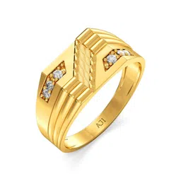 Joyalukkas Men 22Kt Gold Finger Ring - 4.863 g-picture-25