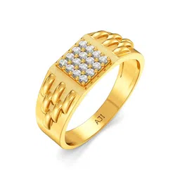 Joyalukkas Men 22Kt Gold Finger Ring - 4.967 g-picture-35
