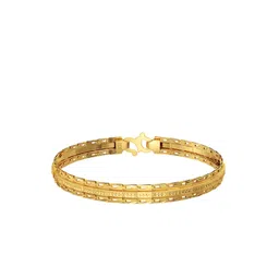 Joyalukkas Men 22Kt Gold Subtle Charm Bracelet - 10.39g-picture-39