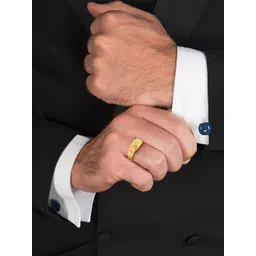 Joyalukkas Men 22KT Masculine Designer Gold Ring -5.096 g-picture-20