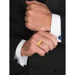 Joyalukkas Men 22KT Mature Masculine Designer Gold Ring -5.003 g-picture-21