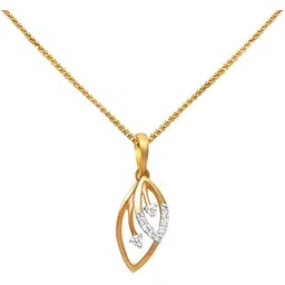 joyalukkas Pride Diamond Collection 18k (750) Yellow Gold and Diamond Pendant-picture-15